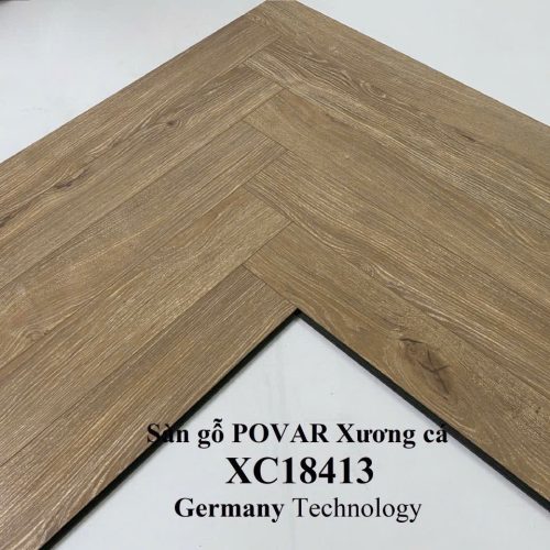 Sàn gỗ POVAR xương cá XC18413